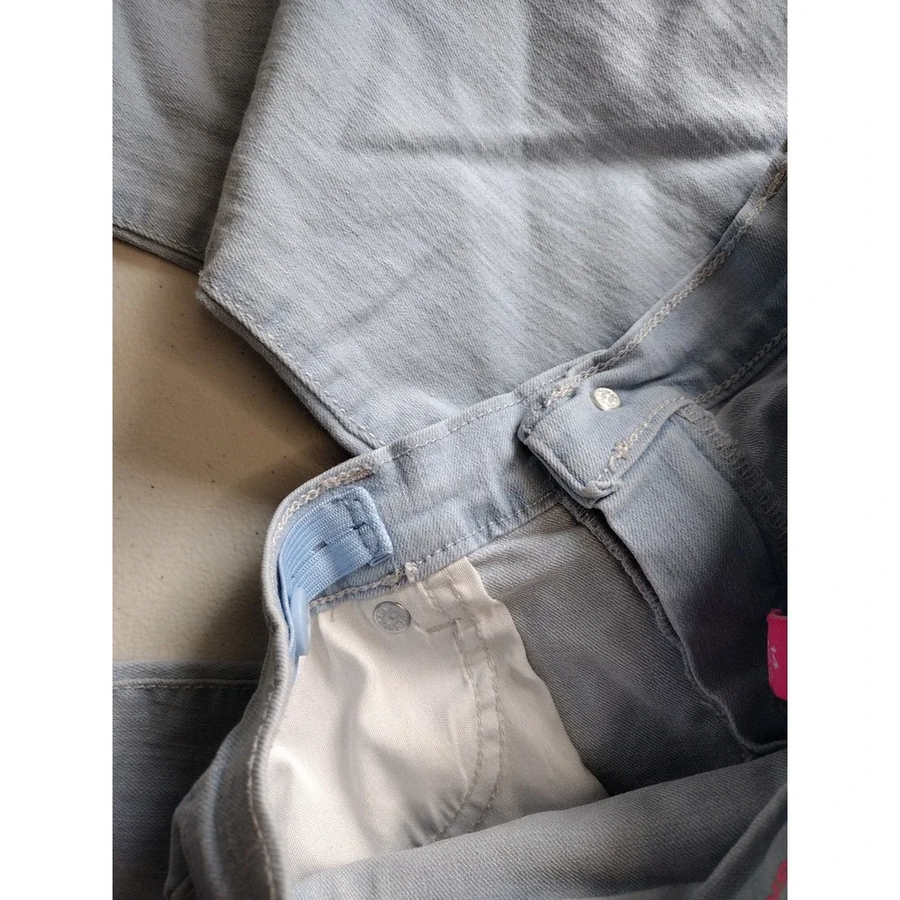 The Children's Place Girls Light Blue Skinny Jeans Size 14 Adjustable Waist